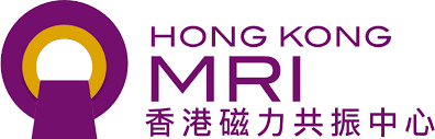 輪椅王客戶 香港 MRI 的標誌是香港磁力新加坡中心，其特徵是一個風格化的圓圈，左側中央為黃色部分，右側帶有漢字“HONG KONG MRI”，全部為紫色。